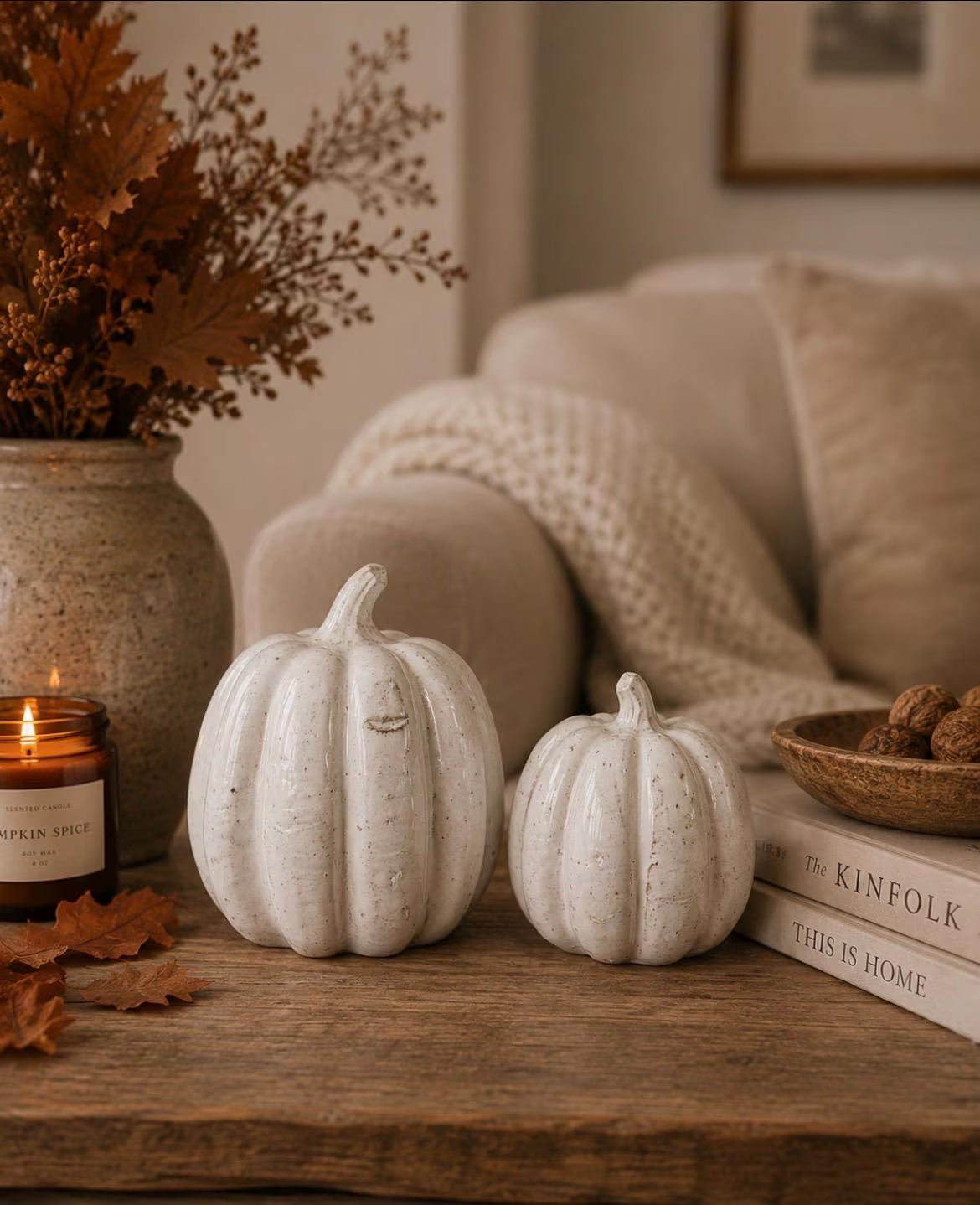 Pumpkin Ornaments - Duo