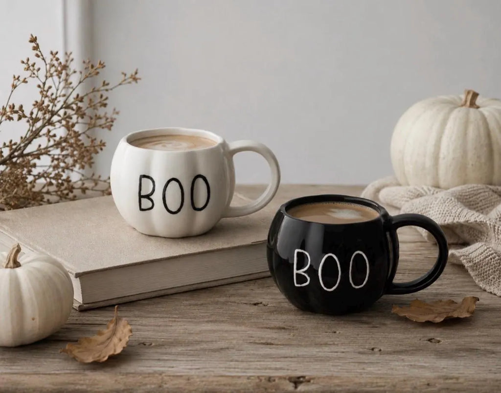 BOO Pumpkin Mug