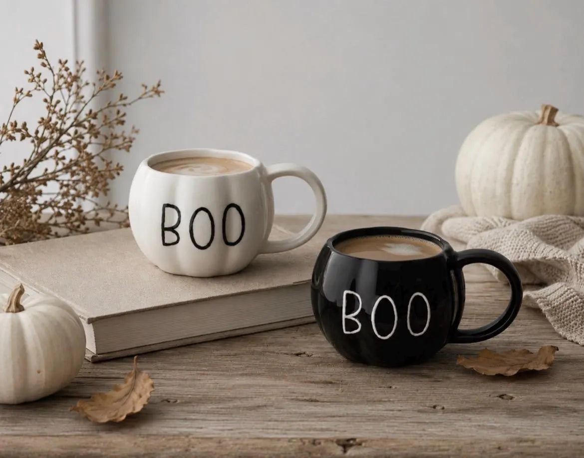 BOO Pumpkin Mug