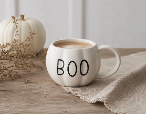 BOO Pumpkin Mug