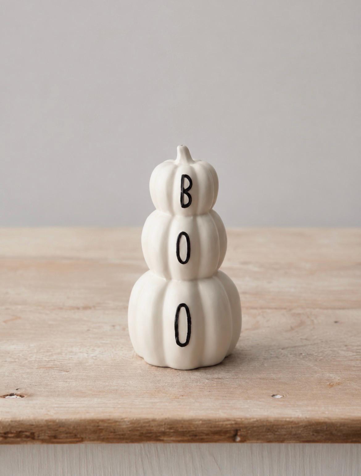 BOO Pumpkin Stack
