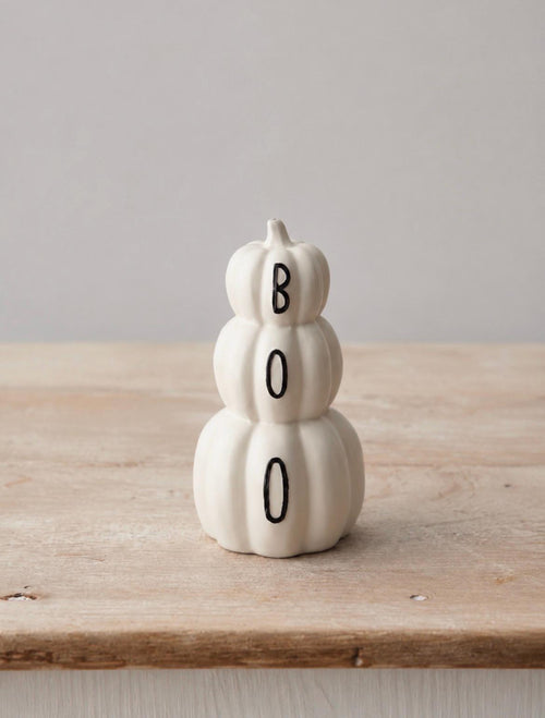 BOO Pumpkin Stack